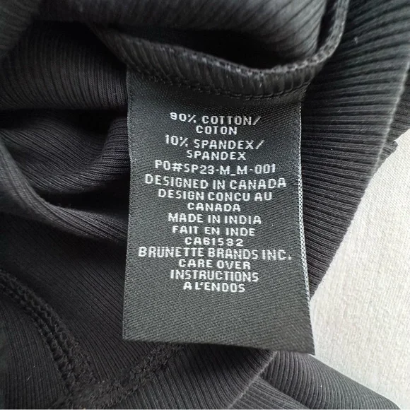 NWT Brunette The Label Scoop Neck Ribbed Romper - Picture 3 of 10